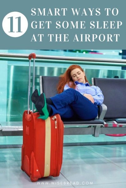 11 Smart Ways To Get Some Sleep At The Airport